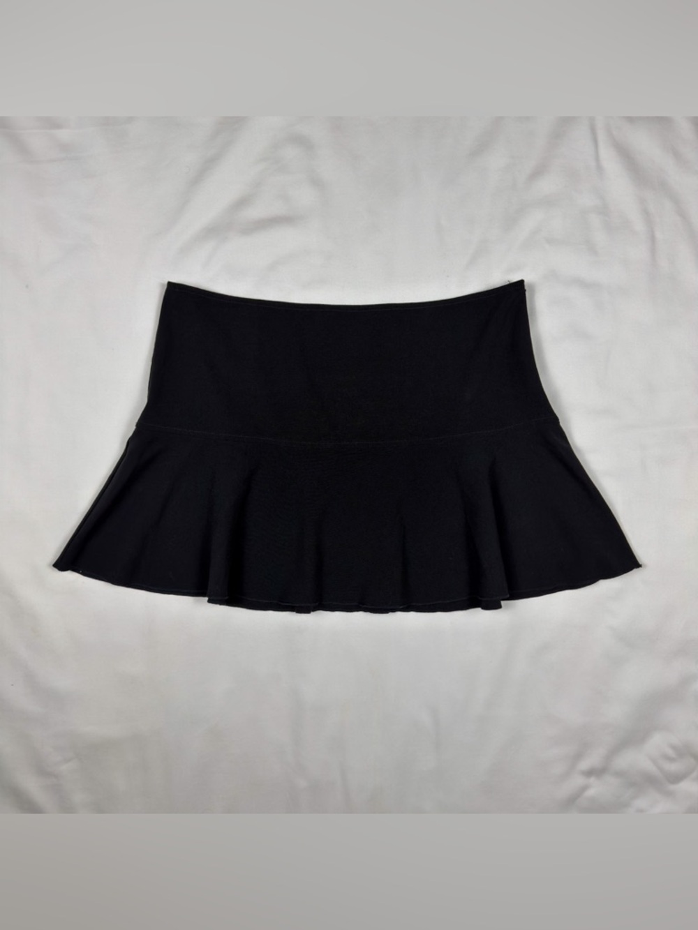 Y2K Low Rise Black Mini Skirt - Picture 2 of 7